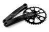 WHITE INDUSTRIES ENO CRANK, 68/73MM, SQUARE TAPER, BLACK, 170MM