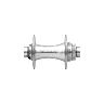 CHRIS KING DISC CENTERLOCK BOOST HUB FRONT, 110X20MM, 28 H., STEEL-BEARINGS, SILVER