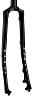 SURLY STRAGGLER STEEL FORK, 650B, 28.6-30, 380MM, 44MM, 100X9MM QR, IS DISC, BLACK