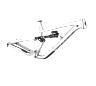 SALSA BLACKTHORN ALUMINIUM MTB FRAME, 29", BRUSHED ALUMINIUM, XL