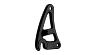 SALSA ALTERNATOR 1.0 DROPOUT PLATE, RIGHT, SINGLESPEED, QR, BLACK