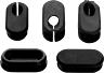 SALSA FRAME PLUGS FOR INTERNAL CABLE ROUTING, DROPPER POST, 5 PCS., BLACK