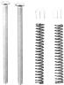 SURLY CROSS CHECK DROP-OUT SCREWS, 2 PCS., SILVER