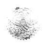 E*THIRTEEN HELIX RACE 12-SPD STEEL COGS, 9-36 T., NICKEL
