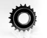 WHITE INDUSTRIES SINGLESPEED DOUBLE FREEWHEEL STANDARD ENGAGEMENT, 3/32", 17/19 Z., STEEL/BLACK