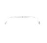 SALSA COWCHIPPER DELUXE DROP HANDLEBAR, 31.8, 116X68MM, SILVER, 440MM