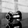 E*THIRTEEN SIDEKICK BOOST HUB FW, 28 H., 110X15/20MM, BLACK/STERLING SILVER