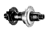 E*THIRTEEN SIDEKICK SUPER BOOST HUB RW, 28 H., 157X12MM, SRAM XD, BLACK/STERLING SILVER
