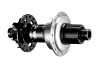 E*THIRTEEN SIDEKICK SUPER BOOST HUB RW, 28 H., 157X12MM, MICROSPLINE, BLACK/STERLING SILVER