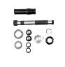 E*THIRTEEN LG1+ REAR WHEEL AXLE-KIT, GENERATION 2, INCL. AXLE, SPACER, 150X12/157X12MM END CAP