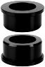 PROBLEM SOLVERS HEADTUBE REDUCER, 49MM TO 34MM/1.5" TO 1 1/8", BLACK
