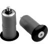 PROBLEM SOLVERS BAR END PLUGS, BLACK