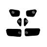 PROBLEM SOLVERS LEVER GRIPPIES, SRAM MTB, 6 PCS., BLACK, ONE SIZE