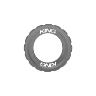 CHRIS KING CENTERLOCK LOCKRING, EXTERNAL SPLINE, MATTE TURQUOISE