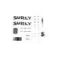 SURLY OGRE NEW FRAME DECAL INCL. HEADBADGE, BLACK