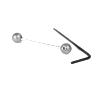 PAUL COMPONENT X FORAGER CYCLES CABLE CHERRIES CABLE TIPS, 2 PCS., ORANGE