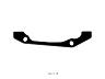 PAUL COMPONENT DISC BRAKE ADAPTER IS, 0MM, FRONT 160MM/ REAR 140MM, BLACK 