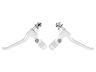 PAUL COMPONENT CANTI LEVER SHORT REACH BRAKE LEVER, 22.2MM, PAIR, SILVER
