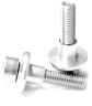 PAUL COMPONENT HUB BOLT AND WASHER REAR, WORD, LANG, PAIR, SILVER