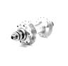 PAUL COMPONENT DISK WORD AXLE KIT REAR, 135MM BOLT-ON, 17MM AXLE, SILVER