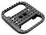 PROBLEM SOLVERS DECKSTER PEDALPLATTFORM FOR CLIPLESS PEDALS, BLACK, ONE SIZE