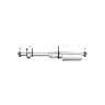 CHRIS KING R45 GEN.4 CONVERSION KIT INCL. AXLE/BEARING SHIMANO HG, 130X10MM QR, STAINLESS STEEL