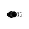 CHRIS KING DRIVESHELL R45 GEN. 4, SHIMANO MICROSPLINE WIHTOUT BEARINGS, ALUMINIUM, BLACK