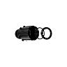 CHRIS KING R45 FREEHUB BODY CONVERSION KIT WITHOUT AXLE SHIMANO HG, STAINLESS STEEL BEARINGS, BLACK