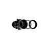 CHRIS KING R45 FREEHUB BODY CONVERSION KIT WITHOUT AXLE SRAM XDR, STAINLESS STEEL BEARINGS, BLACK