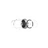 CHRIS KING DRIVESHELL BOOST GEN. 4, SHIMANO HG WIHTOUT BEARINGS, ALUMINIUM, SILVER