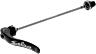 SALSA FLIP-OFFS SKEWER, REAR, TITANIUM, 135MM, BLACK