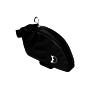 REVELATE DESIGNS JERRYCAN ECOPAC TOP TUBE BAG, 0.6L, BENT, BLACK