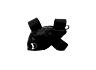 REVELATE DESIGNS CRANNY FRAME BAG, 0.6L, BLACK