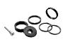 E*THIRTEEN AHEAD CAP, INCL. BOLTS AND SPACERS, SILVER