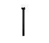 SALSA GUIDE CARBON SEATPOST, 18MM, 400MM, 7X7MM RAILS, BLACK, 30.9
