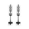 E*THIRTEEN QUICK FILL TUBELESS SCHRADER VALVES, 23-31MM DEPTH, 2 PCS., SILVER